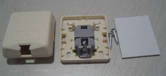 RJ11 telephon box with gel