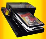 Flatbed digital inkjet garment printer