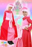 Jual Baju Muslim Anak Princess Pink