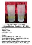 GELAS MEDIUM TUMBLER ( BP-04)