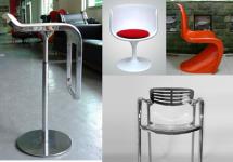 bar chair_ Bauhaus retro furniture