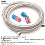 motorsport high performance Braided racing Hose, High Performance Fuel and Oil braided Hose