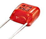Miniature Size Metallized Polyester Film Capacitor - NEW  ( RoHS )