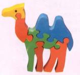 Wooden Jigsaw Puzzle Camel