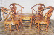 Kursi Tamu dan Teras Swanci Model Antik