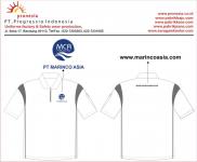 Desain polo shirt PT Marinco