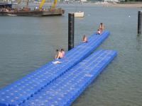 pontoon bridge,  floating bridge