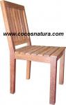 Slat Chair Horizontal / Kursi Garis garis Horizontal