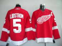 NHL Jerseys Deroit Red wings 5 Nicklas Lidstrom red