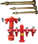 Fire Hoses & Hydrant Pillar | Branchpipe With Straight Nozzle