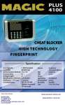 Fingerprint Magic 4100 Plus With TCP/ IP