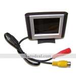 Mini 2.5 inch TFT LCD Color CCTV monitor with audio for car