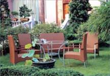 rattan garden chair