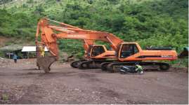 ( Dijual) Excavator Daewoo Seri 500 LCV dan 340 LCV -MURAH,  KONDISI PRIMA,  & SIAP PAKAI-