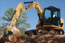 used cat307d excavator