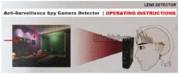 Detektor Kamera Pengintai CCTV - iCam CD-007 Spy Camera Detector