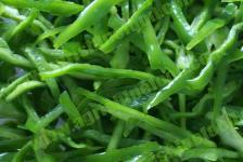 IQF green pepper slices/ frozen green pepper