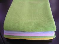 microfiber wef-knitted towel