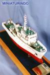 Miniatur Maket Research Vessel