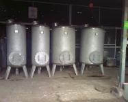 Tank, vessel, ducting, dust collector.
