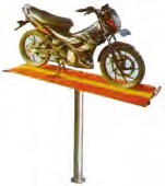 Jual : Lift Motor / motorcycle hidrolik lift ( Alat Cuci Sepeda Motor) Model Single Post