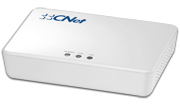 Cnet CAR2-601U ( ADSL 2/ 2+ modem router DSL dengan single port ethernet )
