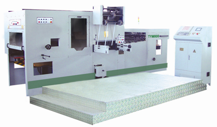 TYM800 AUTOMATIC FOIL STAMPING & DIECUTTING MACHINE