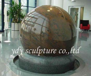 marble rolling sphere