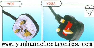 UK BS 1363 Plug (Y006,  Y006A)