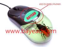 Amber World Gift,  Real Bug,  Insect Beetle Inside Optical Computer Mouse,  Can Add Your Logo On Mouse