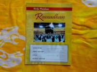 buku agenda kegitan ramadhan