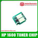 HP 1600 compatible laser toner chip