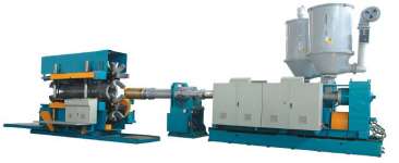 pipe extrusion line