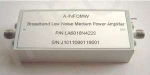 [ New] Broadband Low Noise Medium Power Amplifier ( LNA 6-18 GHz)