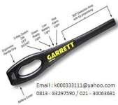 Garrett SuperWand Metal Detector,  Hp: 081383297590,  Email : k000333111@ yahoo.com