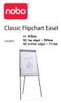 Nobo Classic Flipchart Easel 33030853.