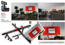 Sewa Reklame Billboard Jl. Soekarno Hatta ( Perempatan Buah Batu) Bandung Ukuran 6 X 12 Mtr,  1 Muka,  Horizontal
