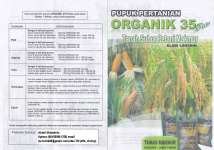Pupuk Organik 35 Fermentasi Plus " Granule"