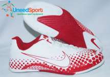 Sepatu Futsal Elastico Finale - Putih lis Merah