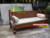 DAYBED LOMPONG LEAF CARVING