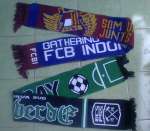 soccer/ football scarves producer ,  supplier and manufacturer