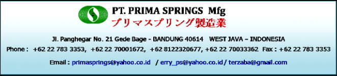 PT. Prima Springs Mfg - Bandung