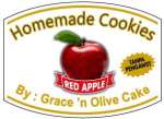 Grace and Olive Cake - Red Apple Cookies