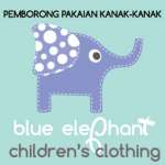 Pemborong Pakaian Bayi dan Kanak Kanak Blue Elephant