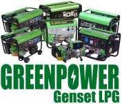 GREENPOWER LPG / GAS GENERATOR SET