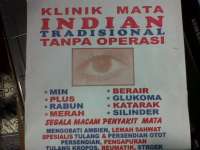 KLINIK MATA INDIAN TRADISIONAL