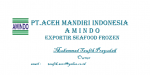 Aceh Mandiri Indonesia ( A M I N D O) seafood Frozen