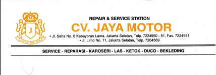 CV Jaya Motor ,  Sewa Mobil Jakarta & Bengkel Berpengalaman