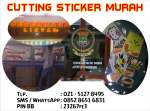 cutting sticker murah