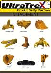 Bucket Excavator,  LongReachArm,  Undercarriage,  CamshellBucket,  QiuckCoupler,  Ripper,  Grab,  Grapple,  Breaker